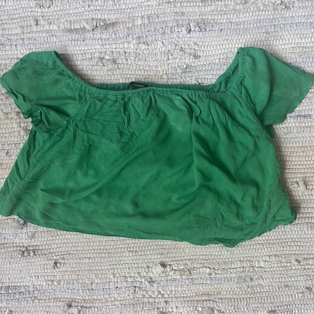Green Women's Top